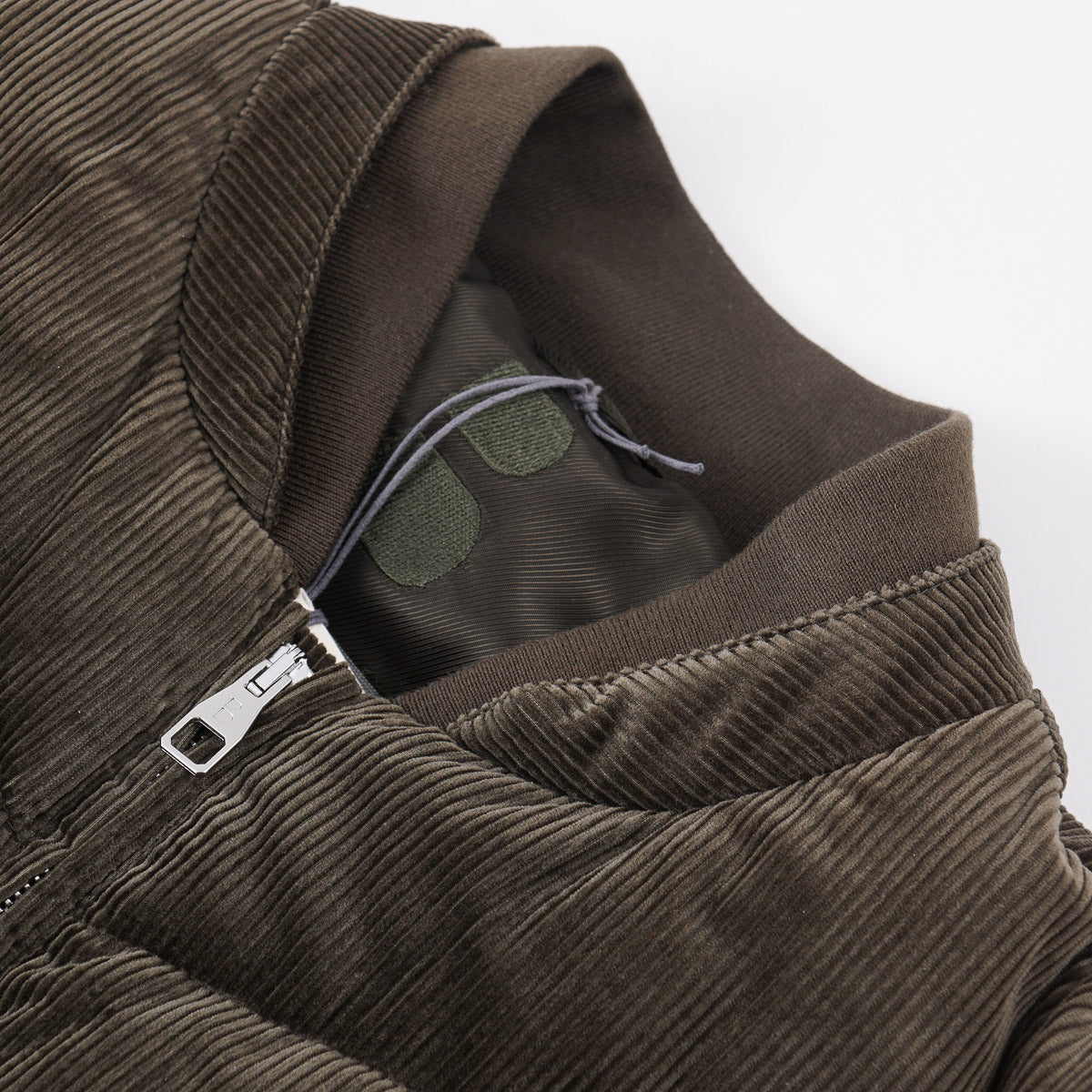 Brett Johnson Padded Corduroy Bomber Jacket - Top Shelf Apparel