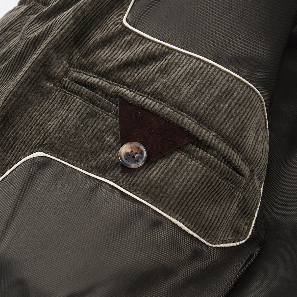 Brett Johnson Padded Corduroy Bomber Jacket - Top Shelf Apparel