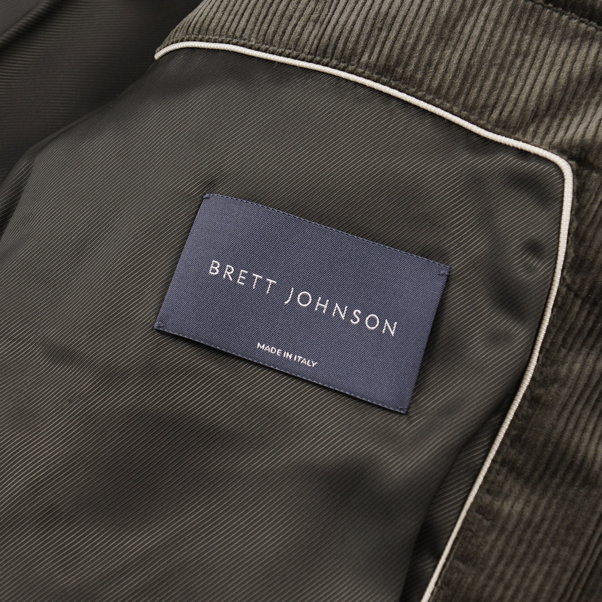 Brett Johnson Padded Corduroy Bomber Jacket - Top Shelf Apparel