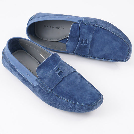 Brett Johnson Suede Driving Loafer
