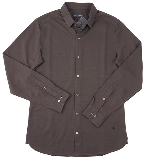 Brett Johnson Pique Silk-Cotton Shirt - Top Shelf Apparel