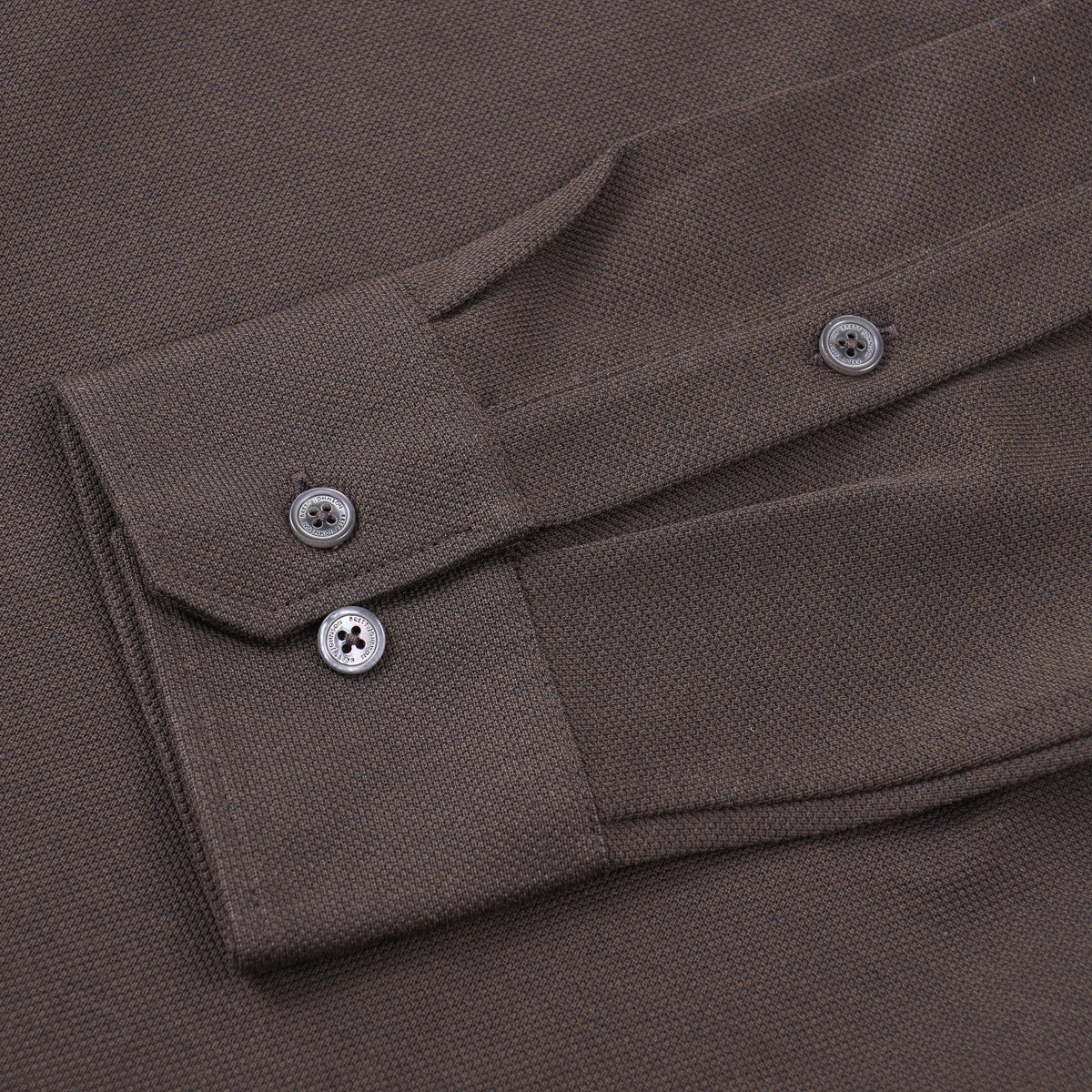 Brett Johnson Pique Silk-Cotton Shirt - Top Shelf Apparel