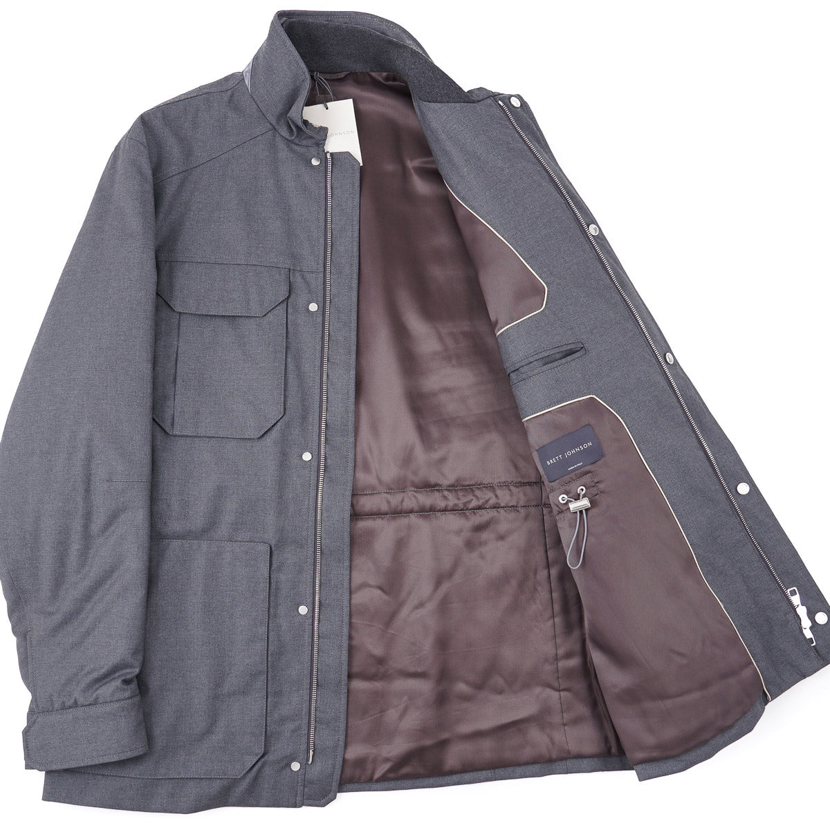 Brett Johnson 'Lugano' Wool Field Jacket - Top Shelf Apparel