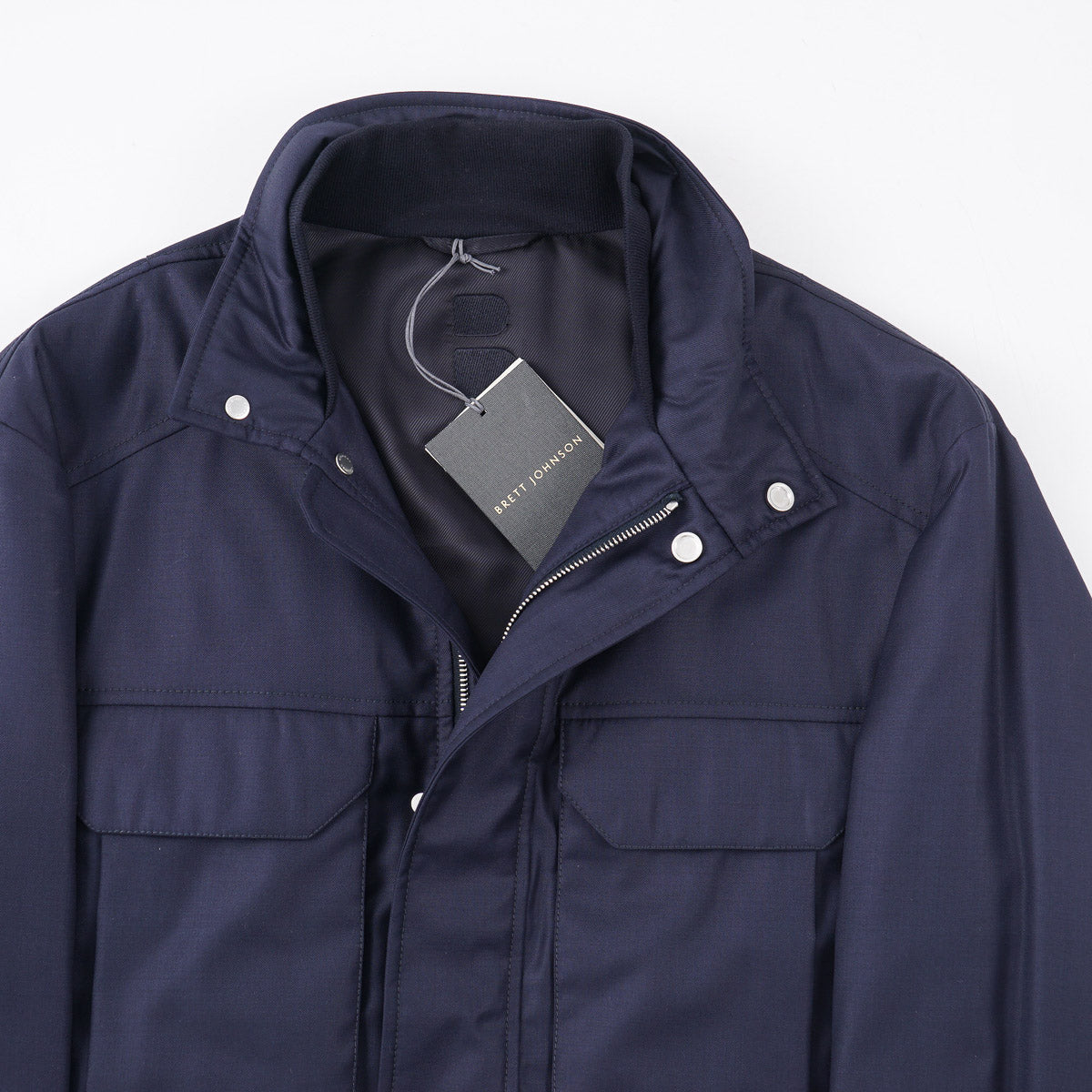 Brett Johnson 'Lugano' Wool Field Jacket - Top Shelf Apparel