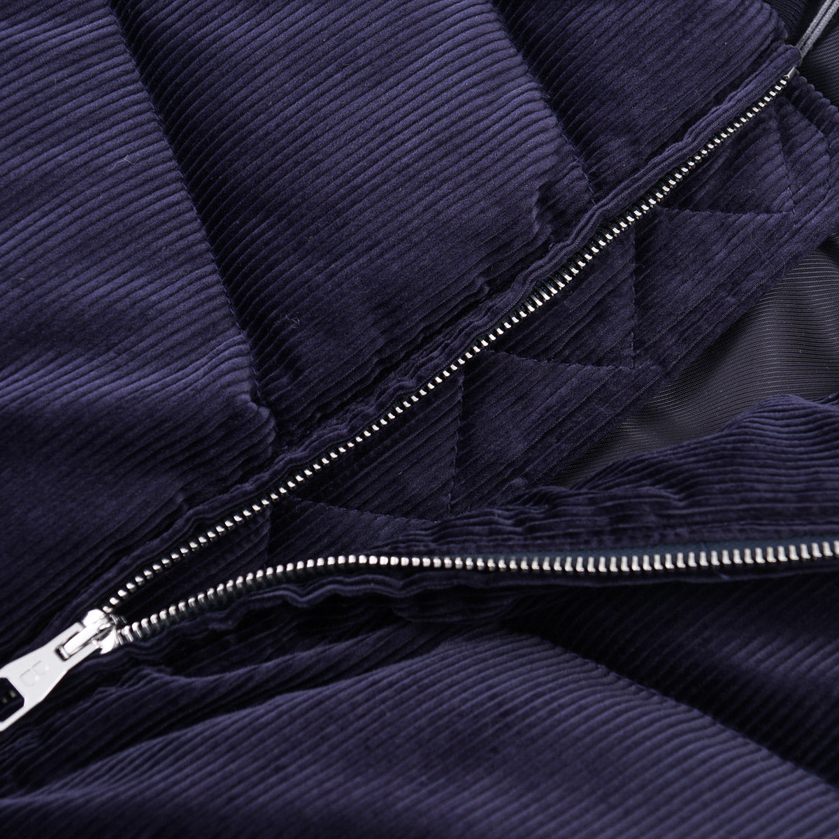Brett Johnson Padded Corduroy Bomber Jacket - Top Shelf Apparel