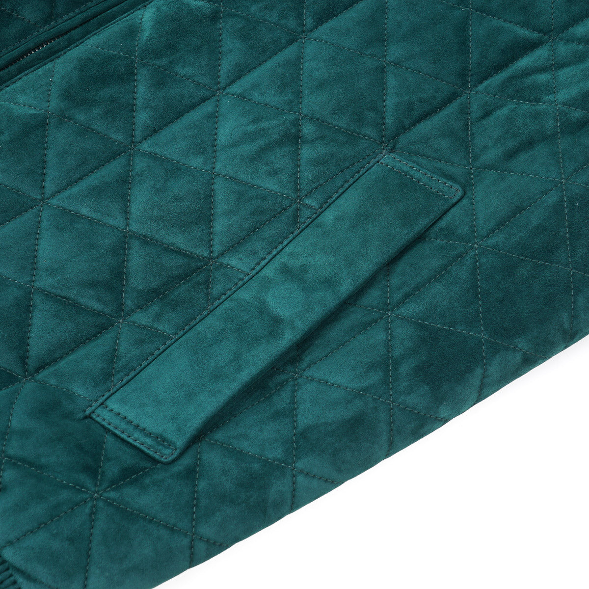 Brett Johnson 'Portofino' Quilted Suede Vest - Top Shelf Apparel