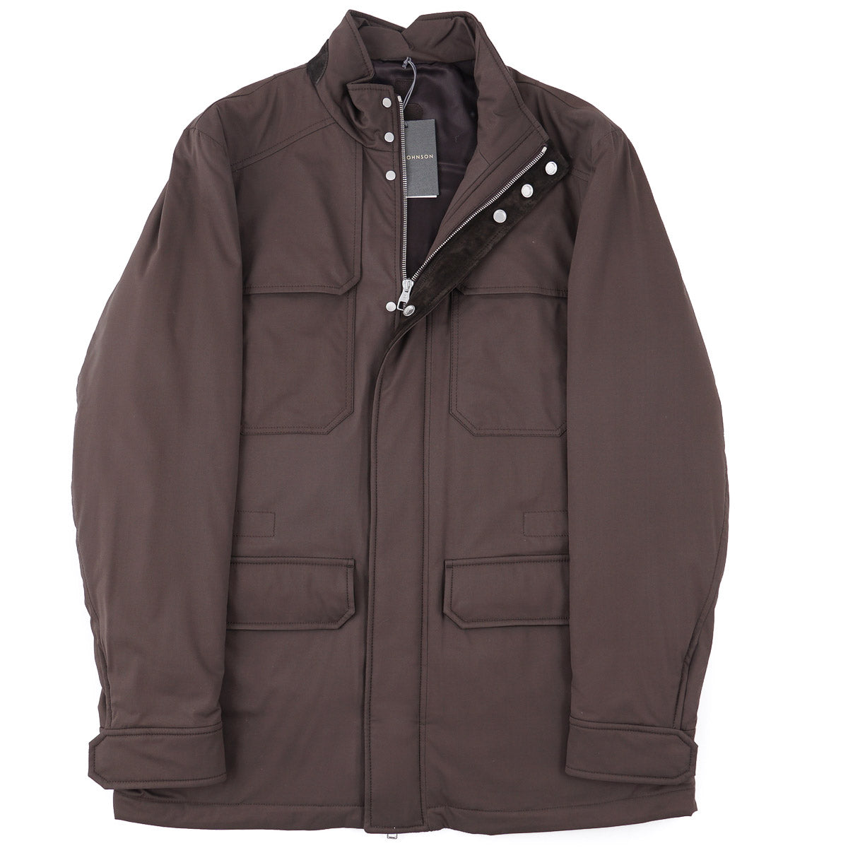 Brett Johnson 'Lugano' Silk Safari Jacket - Top Shelf Apparel