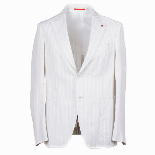 Isaia Pique Cotton Sport Coat