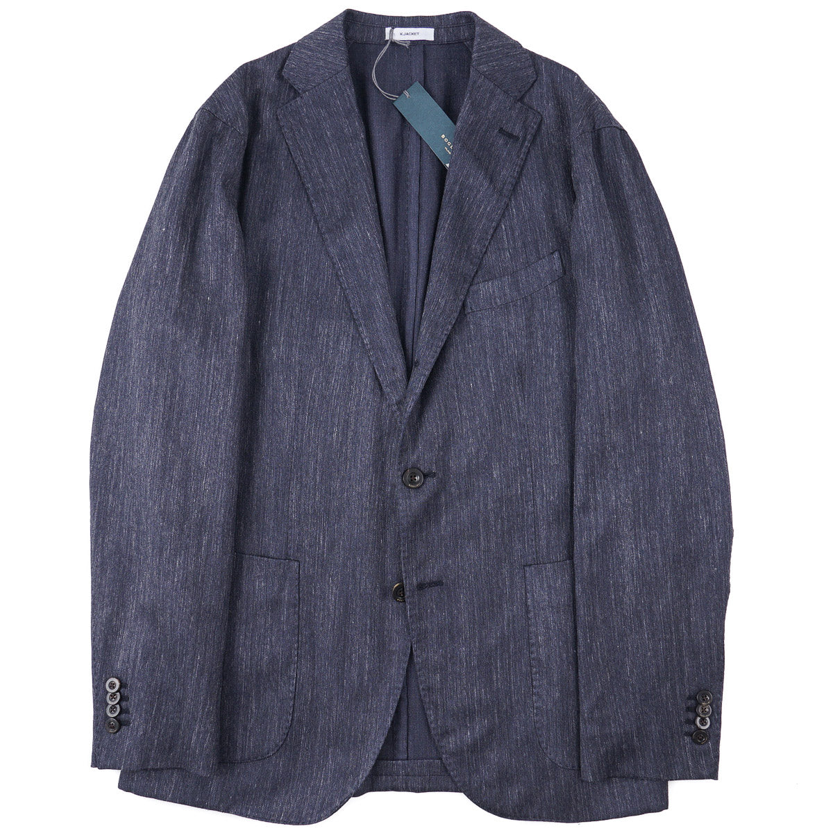 Boglioli Lightweight Wool-Silk-Linen 'K Jacket' - Top Shelf Apparel