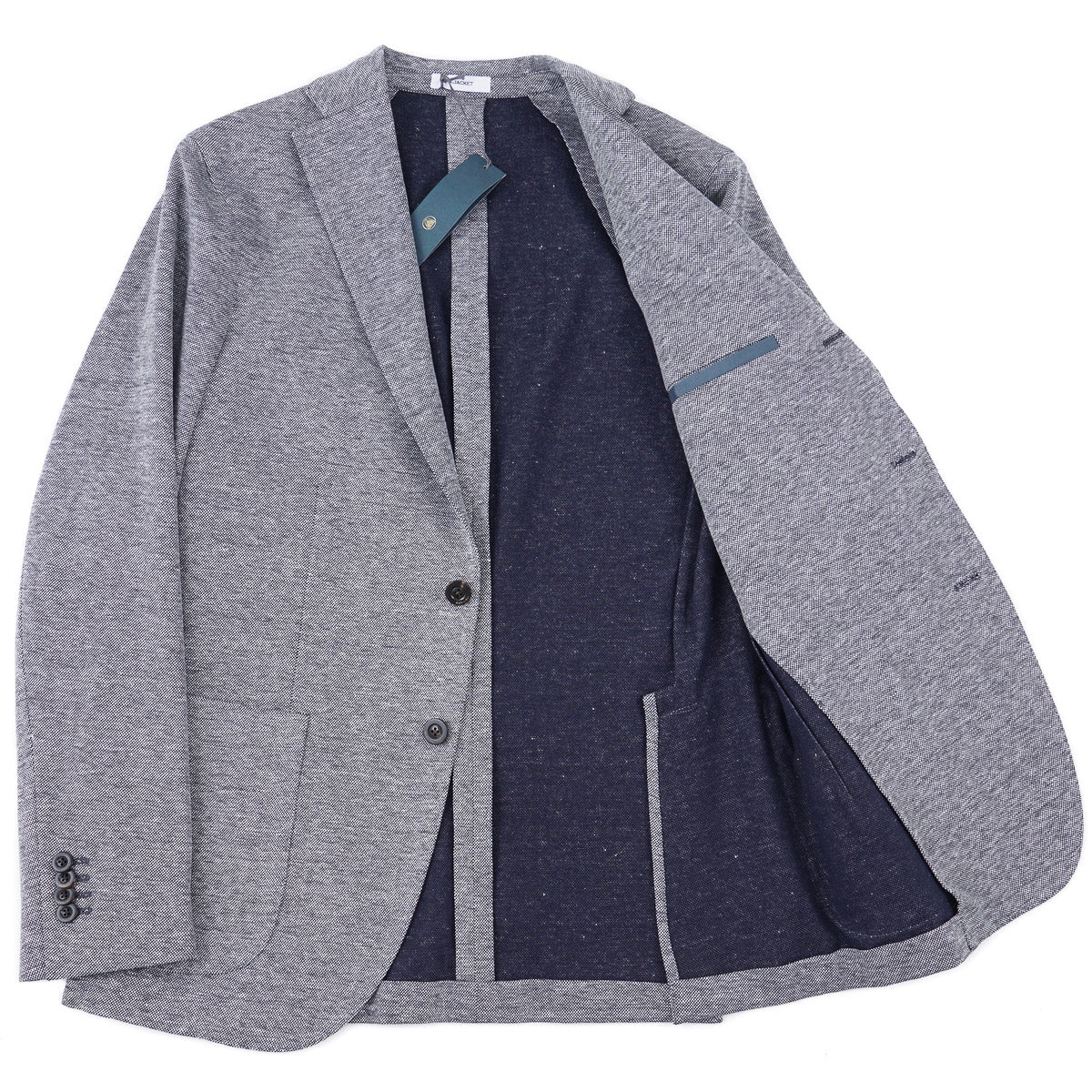 Boglioli Pique Cotton-Linen 'K Jacket' - Top Shelf Apparel
