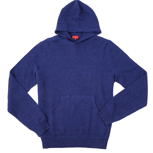 Isaia Hooded Wool-Silk-Linen Sweater