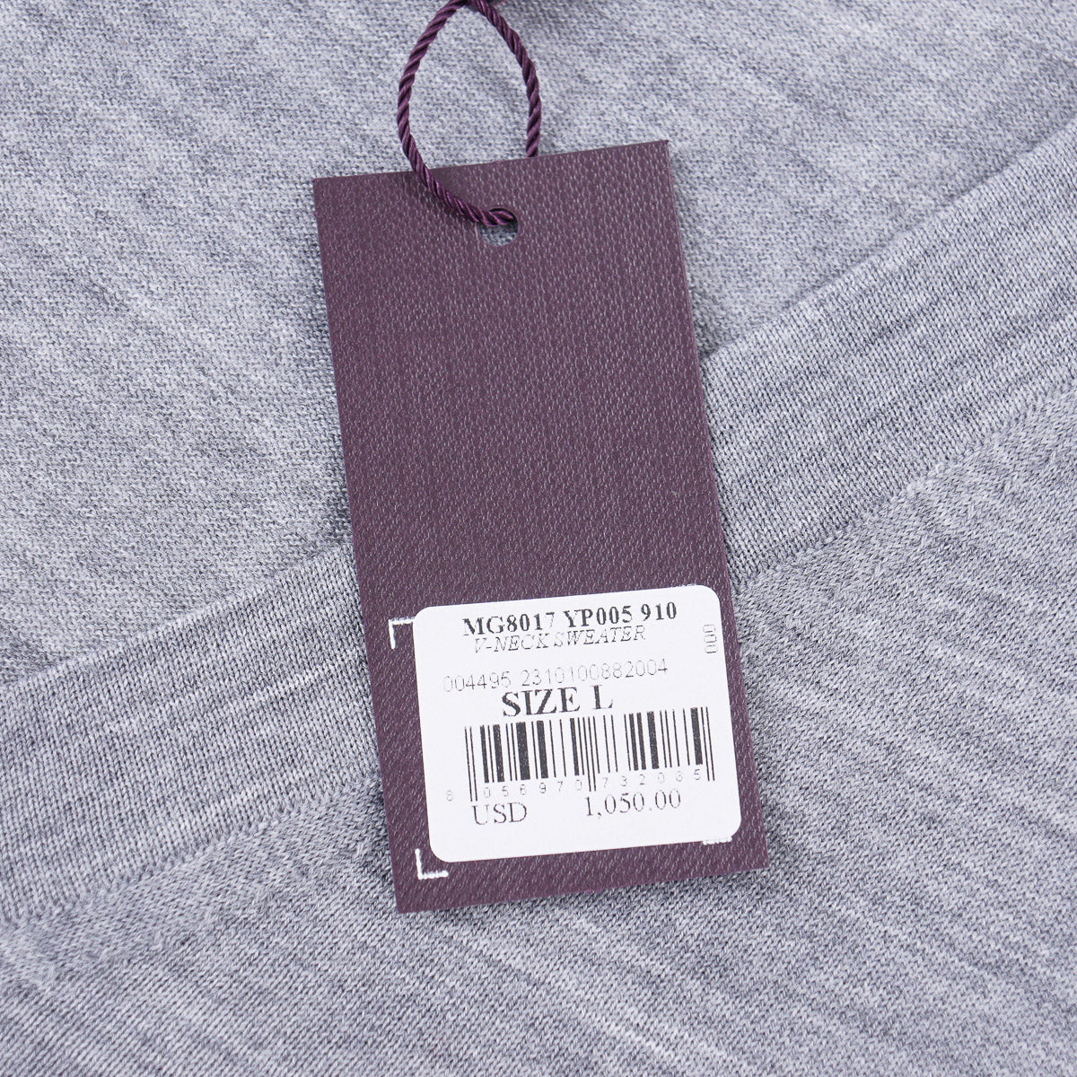 Isaia Lightweight Merino Wool Sweater