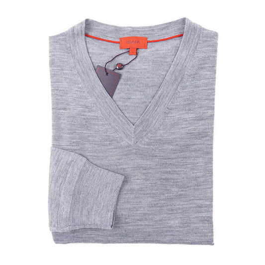 Isaia Lightweight Merino Wool Sweater