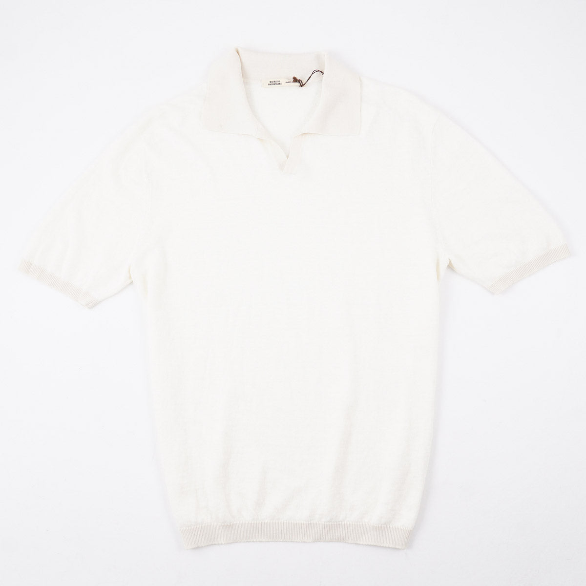 Maurizio Baldassari Linen-Silk Polo