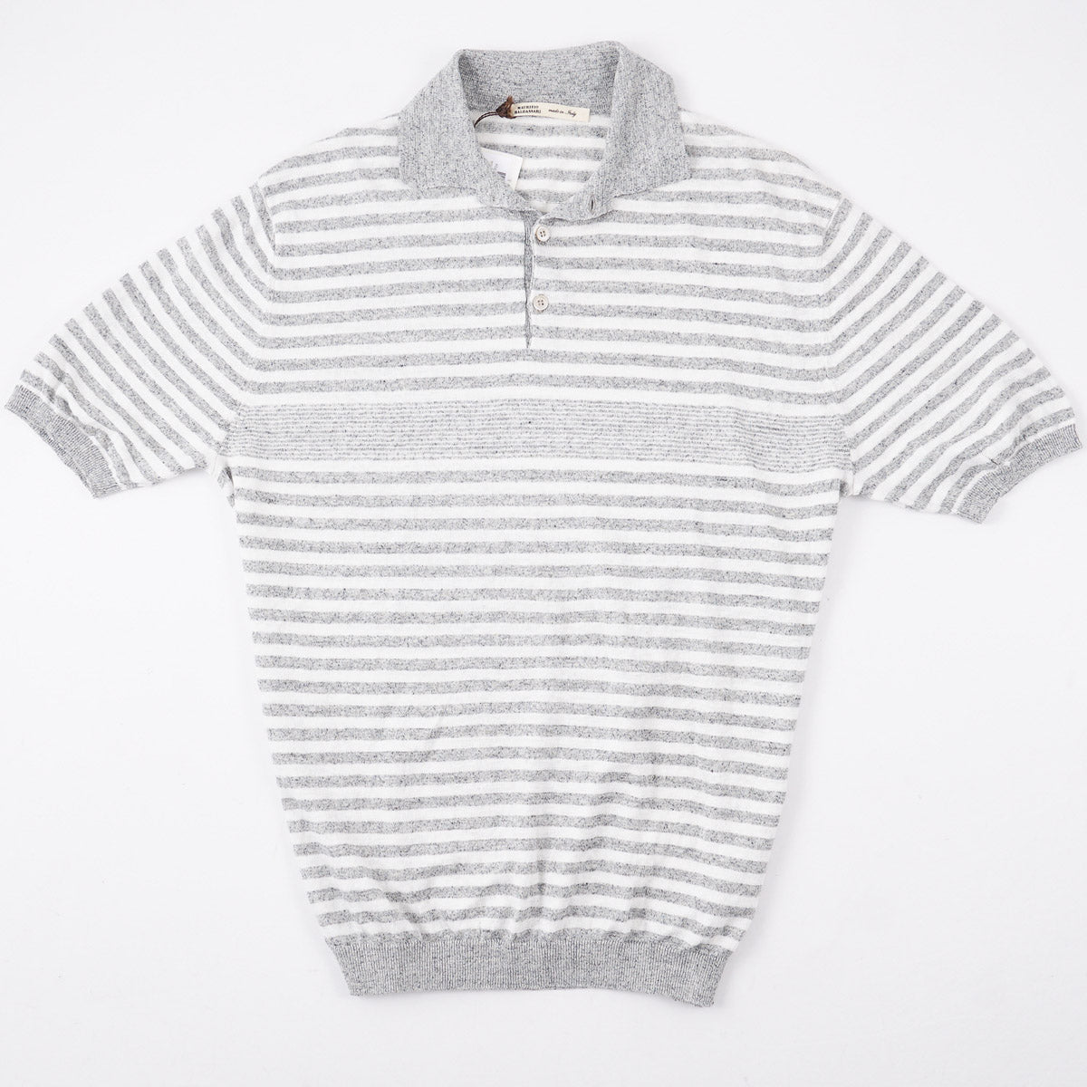 Maurizio Baldassari Linen Polo Shirt - Top Shelf Apparel
