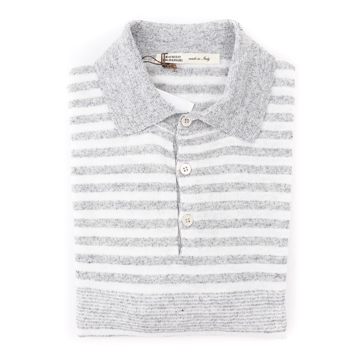 Maurizio Baldassari Linen Polo Shirt - Top Shelf Apparel