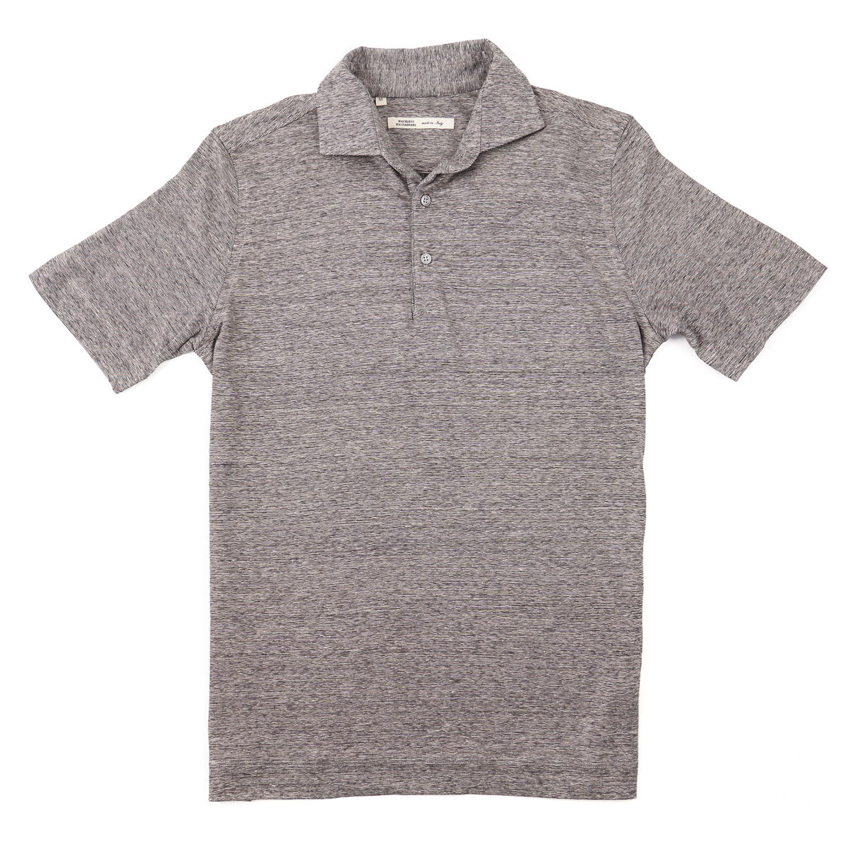 Maurizio Baldassari Wool-Linen Polo - Top Shelf Apparel