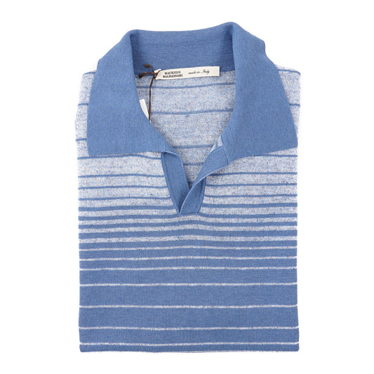 Maurizio Baldassari Linen-Silk Polo - Top Shelf Apparel