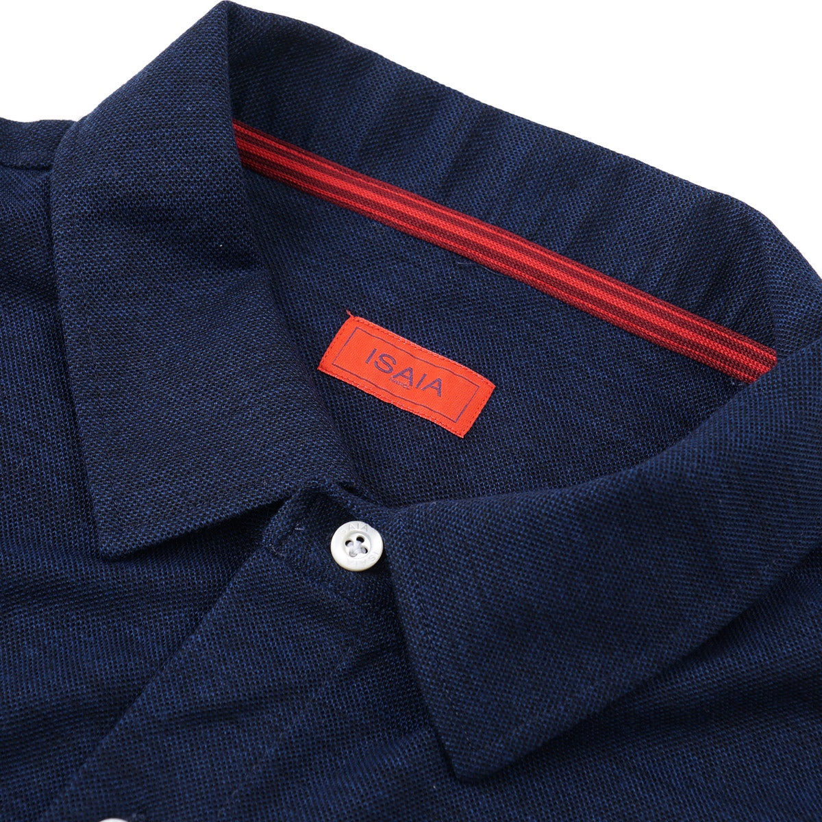 Isaia Pique Knit Jersey Wool Shirt - Top Shelf Apparel