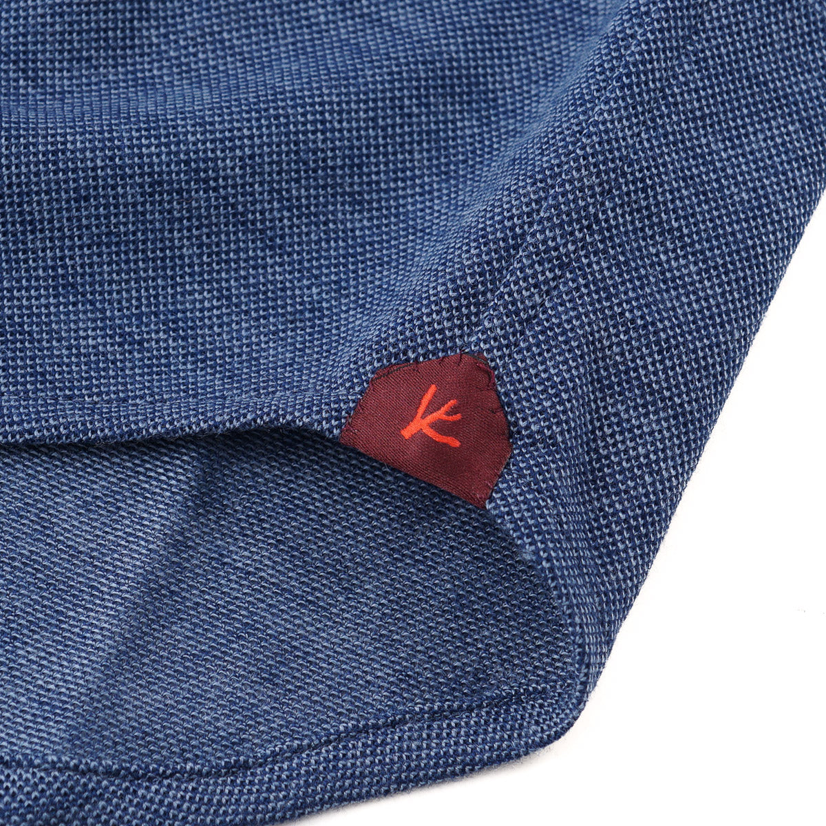 Isaia Pique Knit Jersey Wool Shirt - Top Shelf Apparel