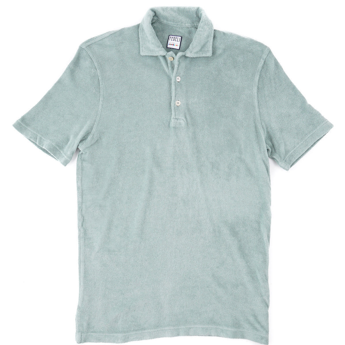 Fedeli Terry Cotton Polo Shirt - Top Shelf Apparel