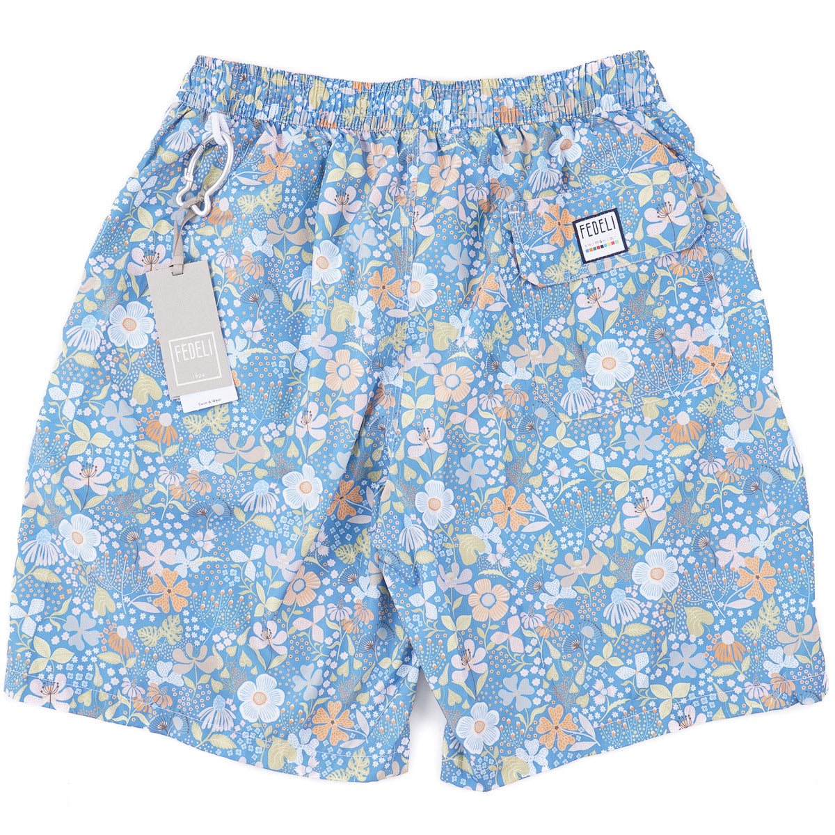 Fedeli 'Positano' Printed Swim Trunks - Top Shelf Apparel