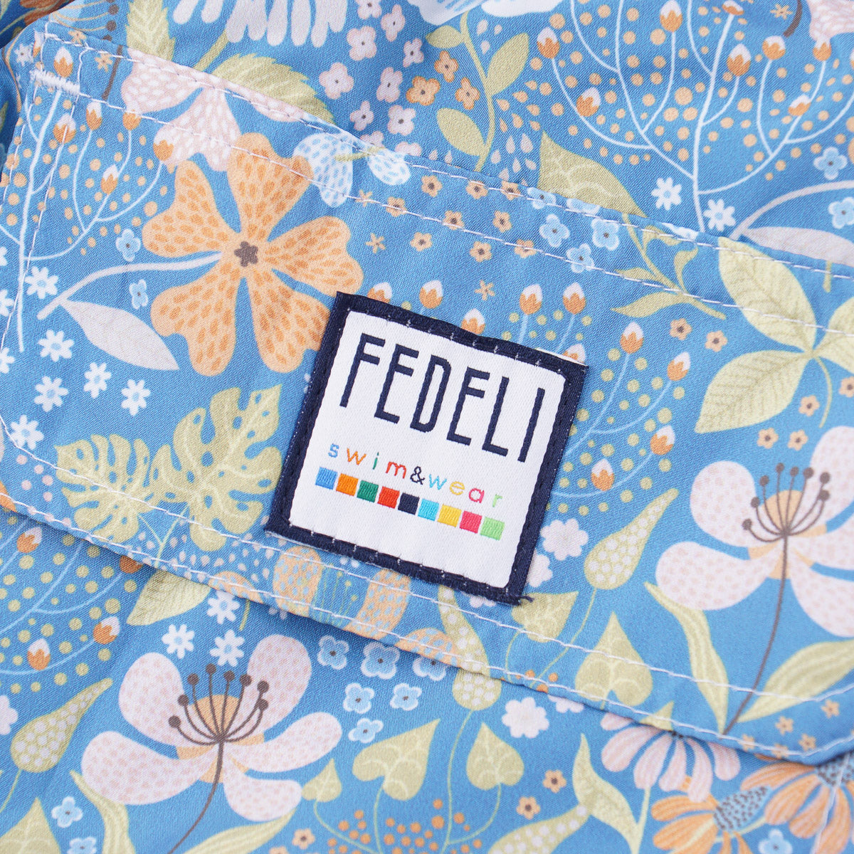 Fedeli 'Positano' Printed Swim Trunks - Top Shelf Apparel