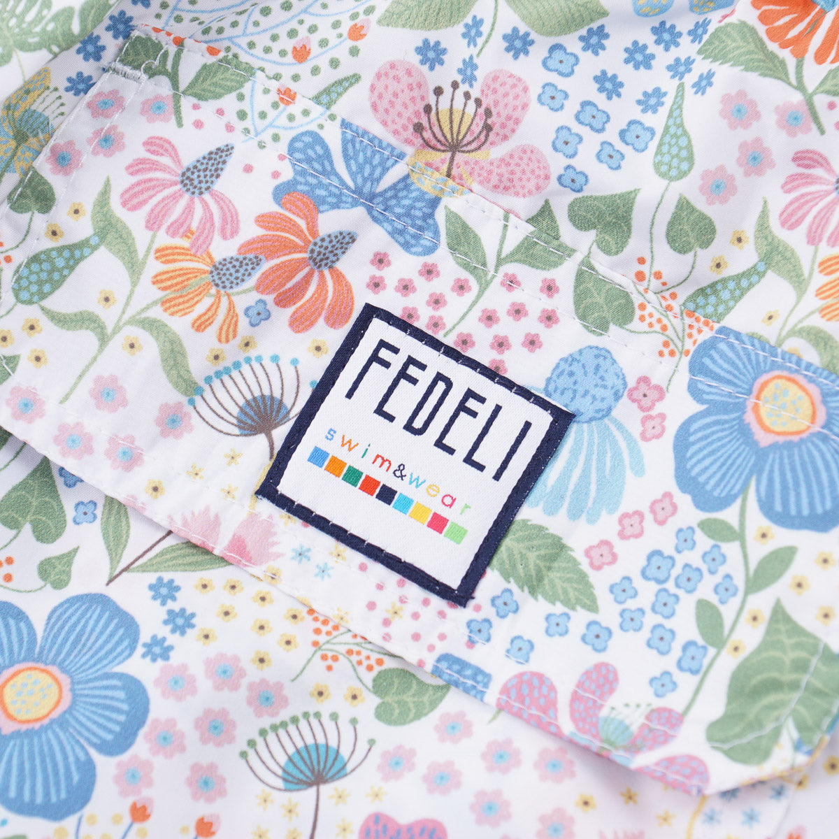 Fedeli 'Positano' Printed Swim Trunks - Top Shelf Apparel
