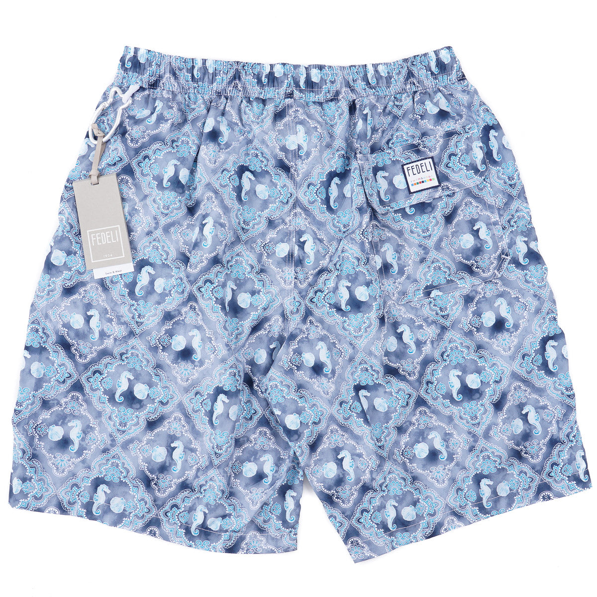 Fedeli 'Positano' Printed Swim Trunks - Top Shelf Apparel