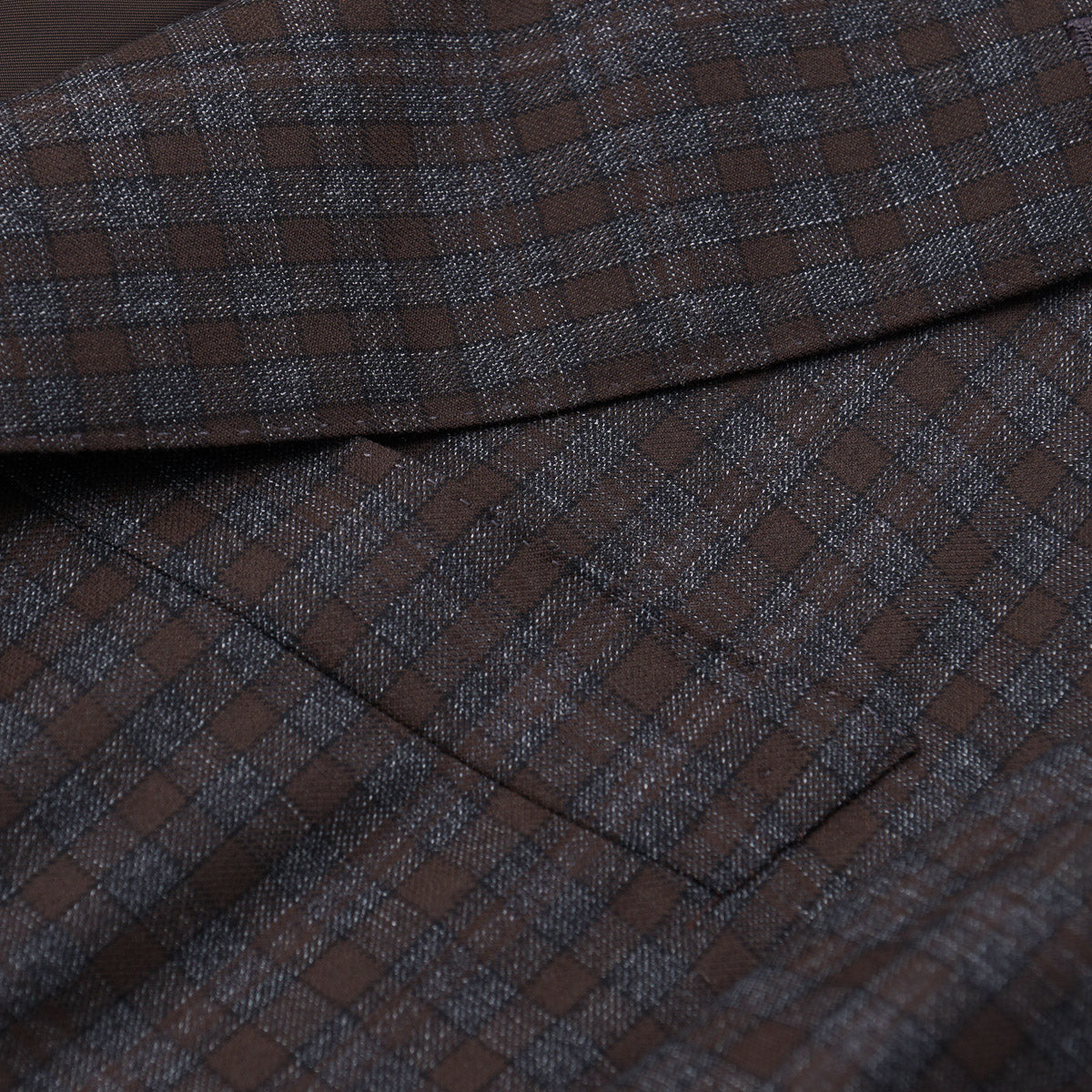 Isaia Layered Check Wool Sport Coat - Top Shelf Apparel