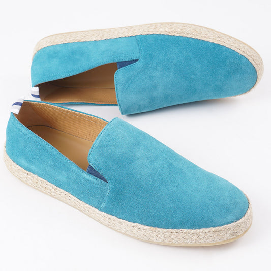 Fedeli Suede Espadrille Loafers