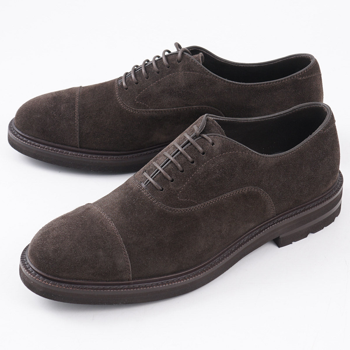 Fedeli Calf Suede Laced Oxford - Top Shelf Apparel