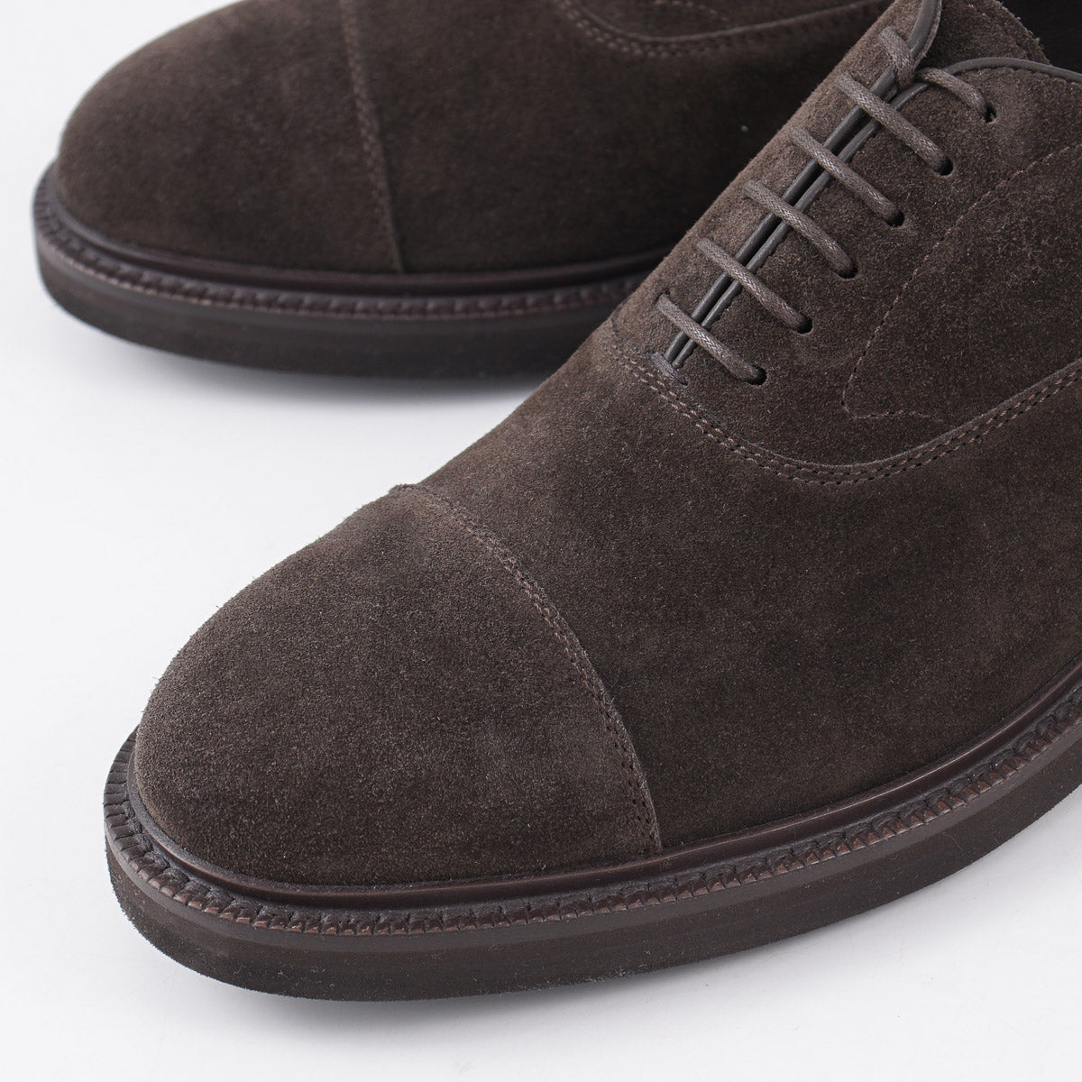 Fedeli Calf Suede Laced Oxford - Top Shelf Apparel