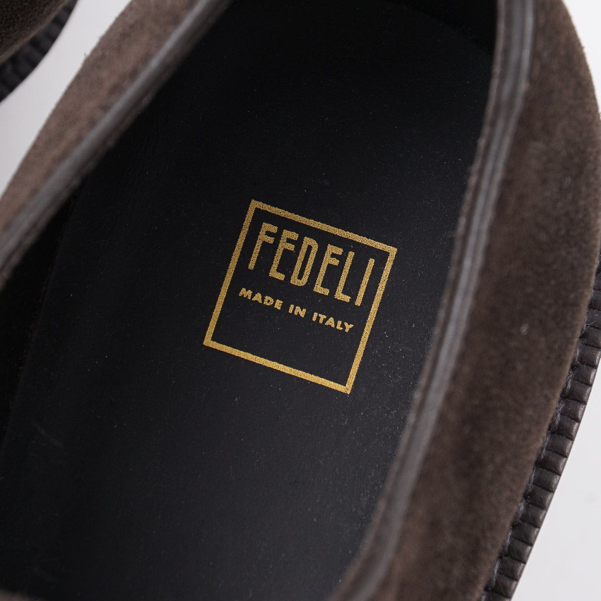 Fedeli Calf Suede Laced Oxford - Top Shelf Apparel