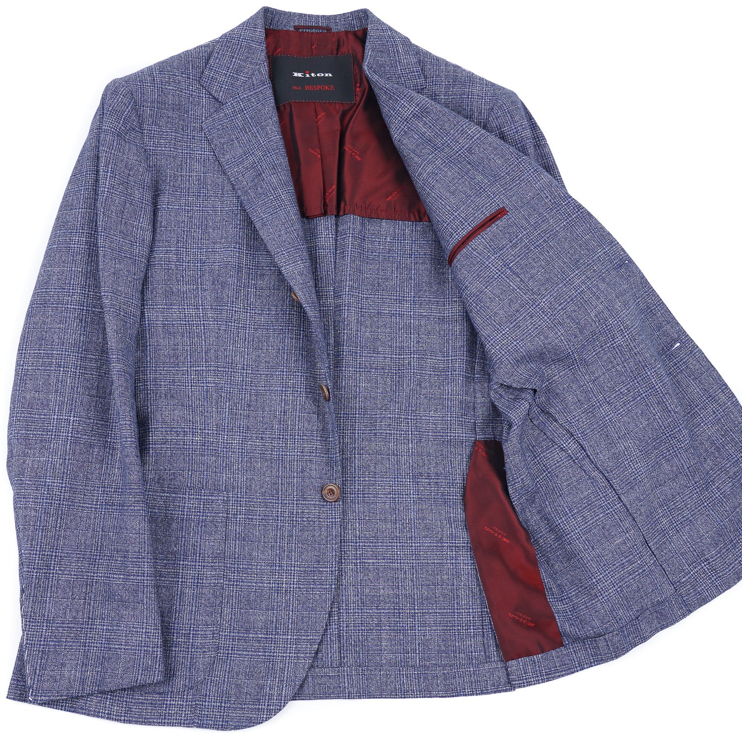Kiton Cashmere Silk and Linen Suit - Top Shelf Apparel