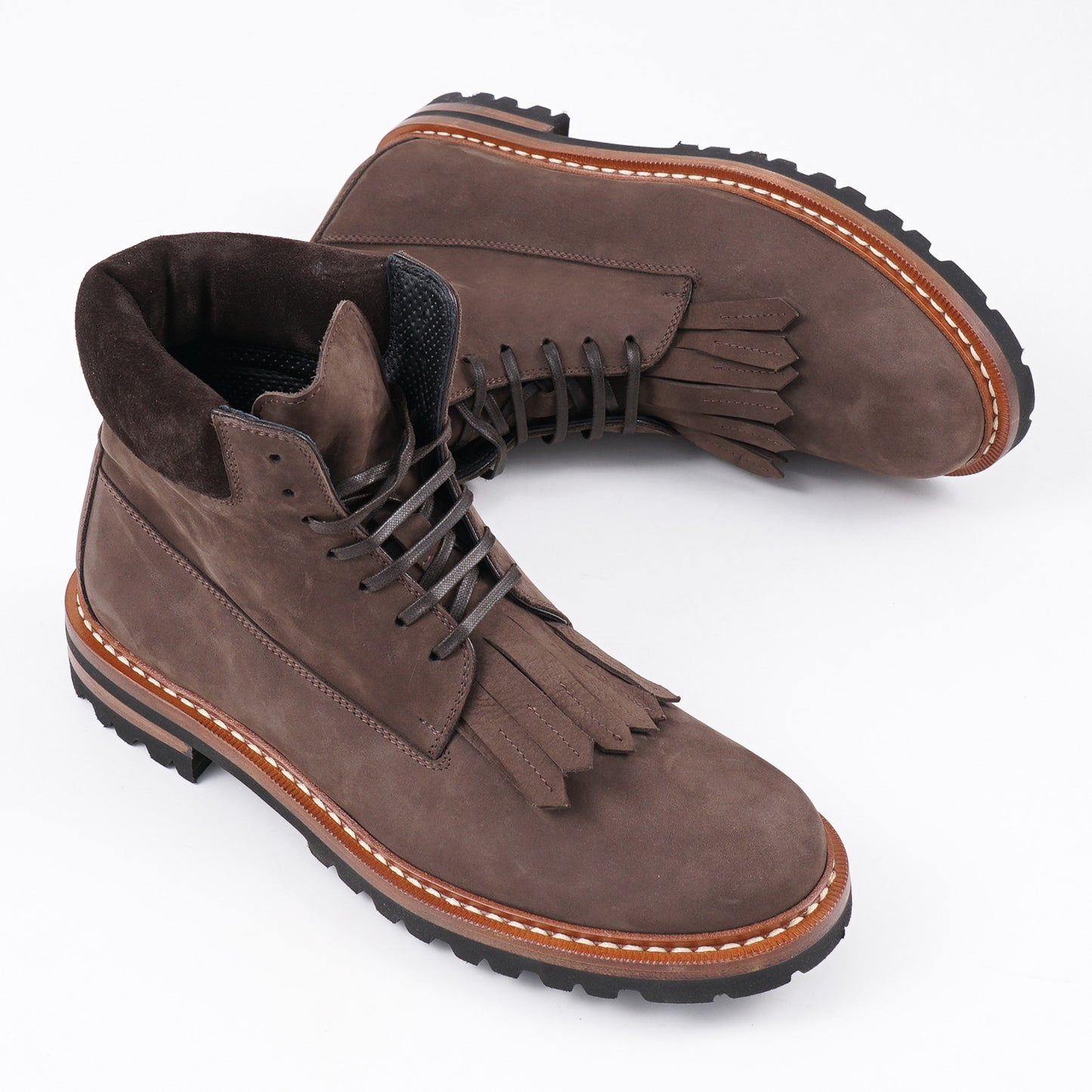 Kiton Soft Matte Calf Leather Boots - Top Shelf Apparel