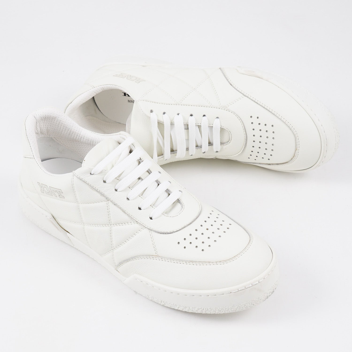 Kiton KNT Quilted Leather Sneakers - Top Shelf Apparel