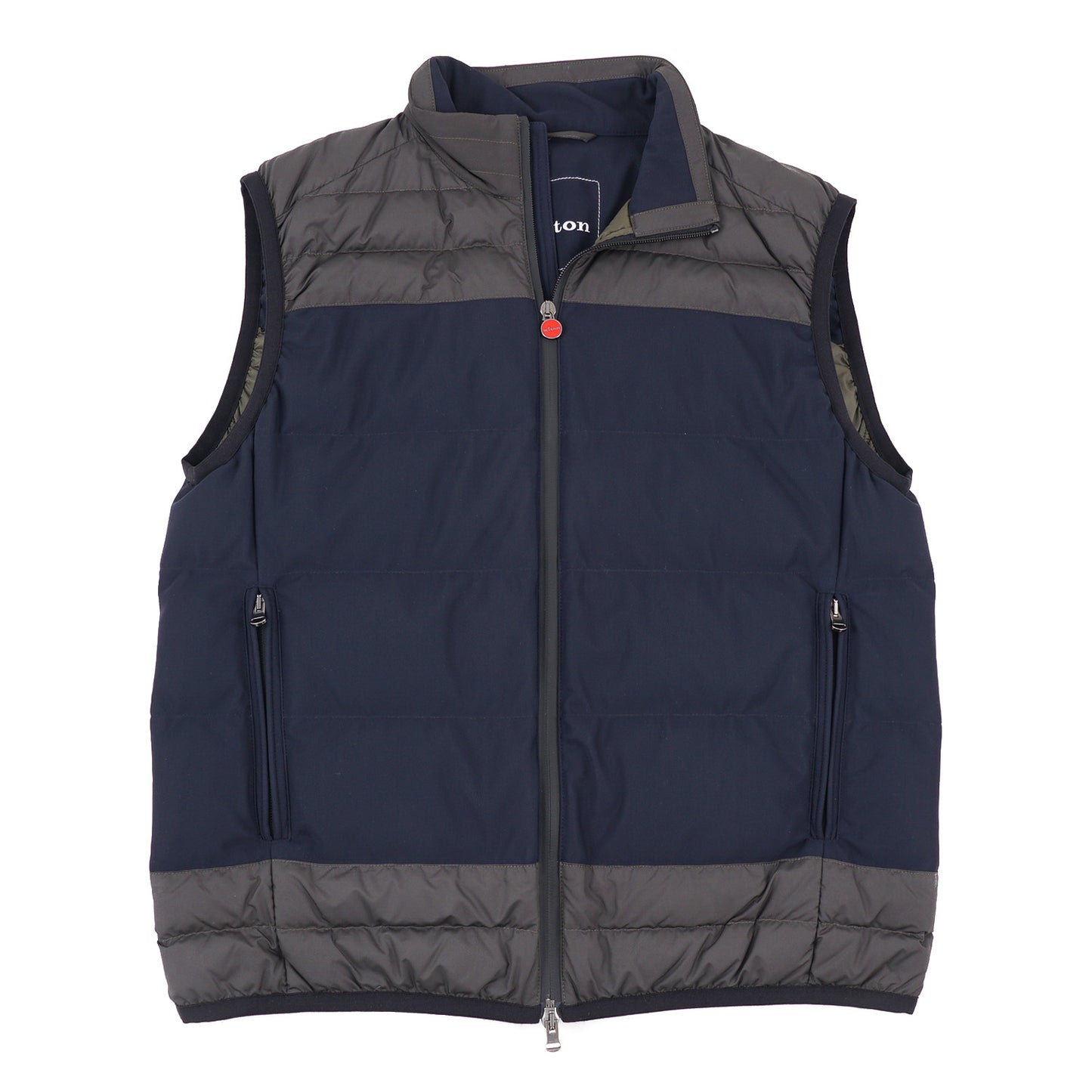 Kiton Quilted Down-Filled Puffer Vest - Top Shelf Apparel