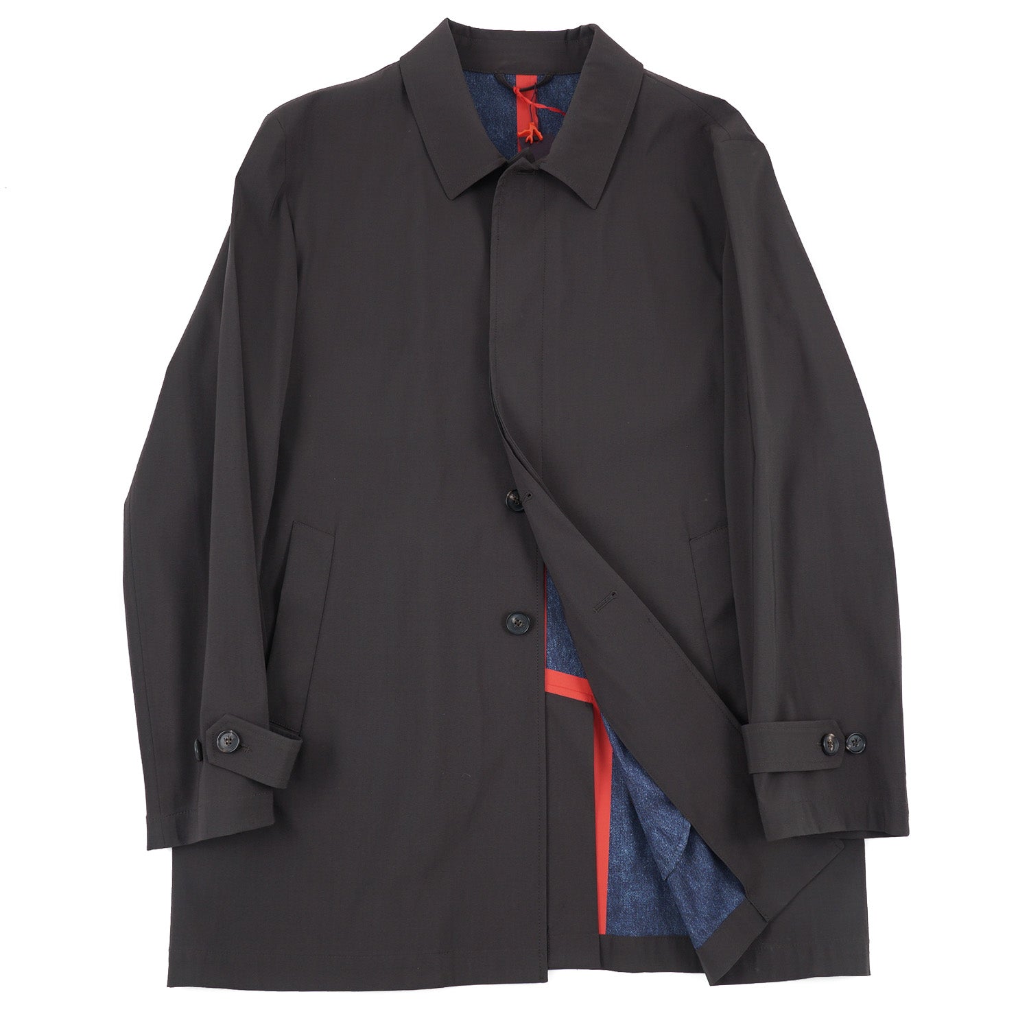 Isaia overcoat 2025