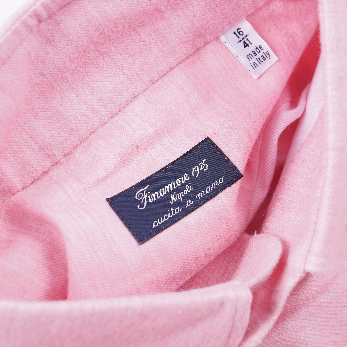Finamore Riva Cotton and Cashmere Shirt - Top Shelf Apparel