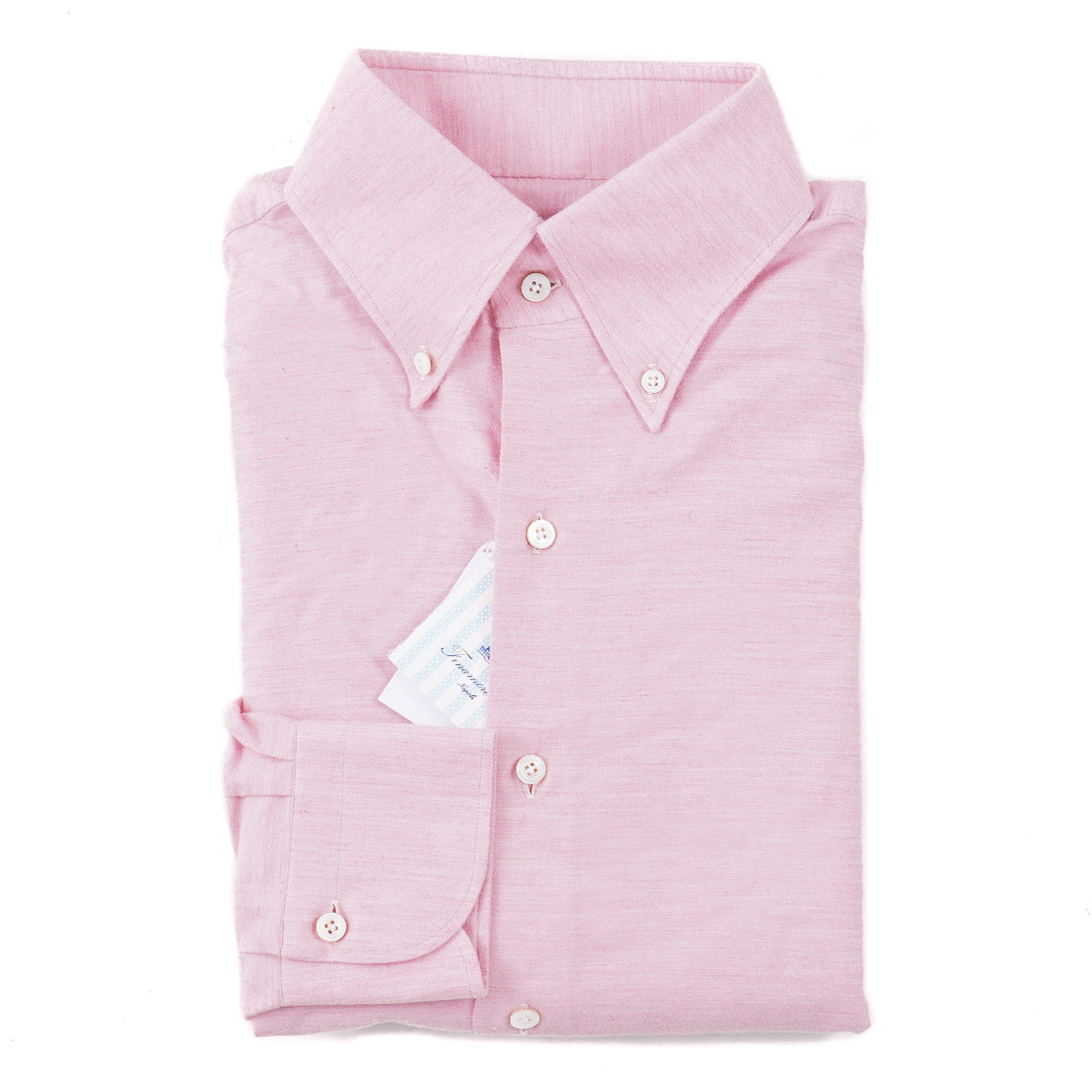 Finamore Riva Cotton and Cashmere Shirt - Top Shelf Apparel