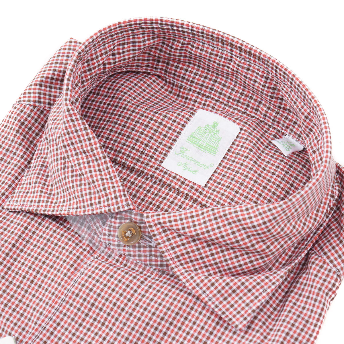 Finamore Extra-Slim Cotton Dress Shirt - Top Shelf Apparel