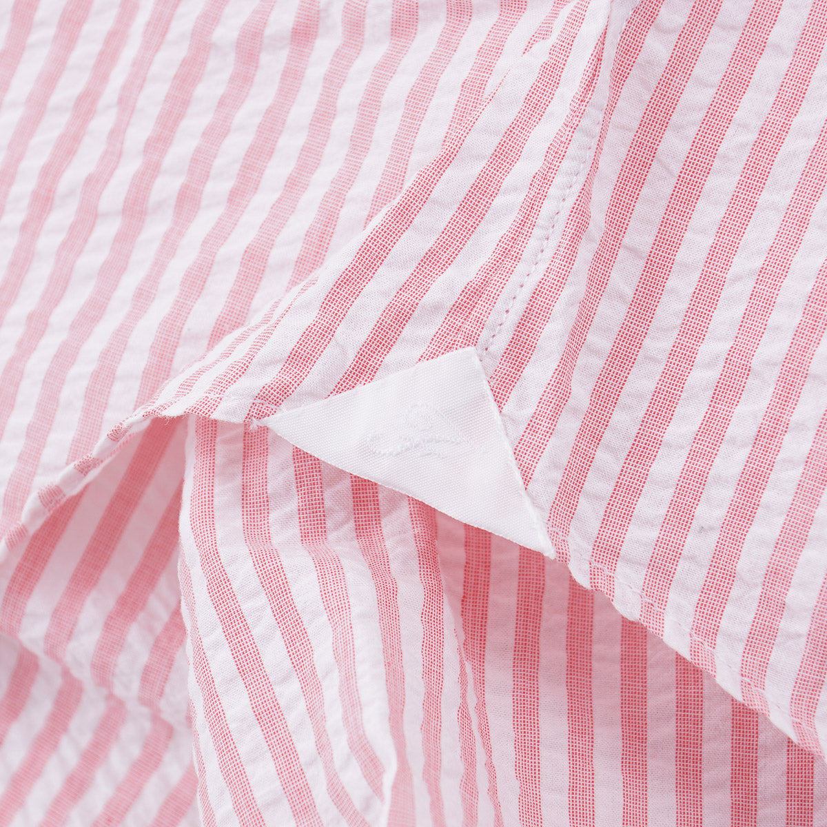 Finamore Lightweight Seersucker Dress Shirt - Top Shelf Apparel