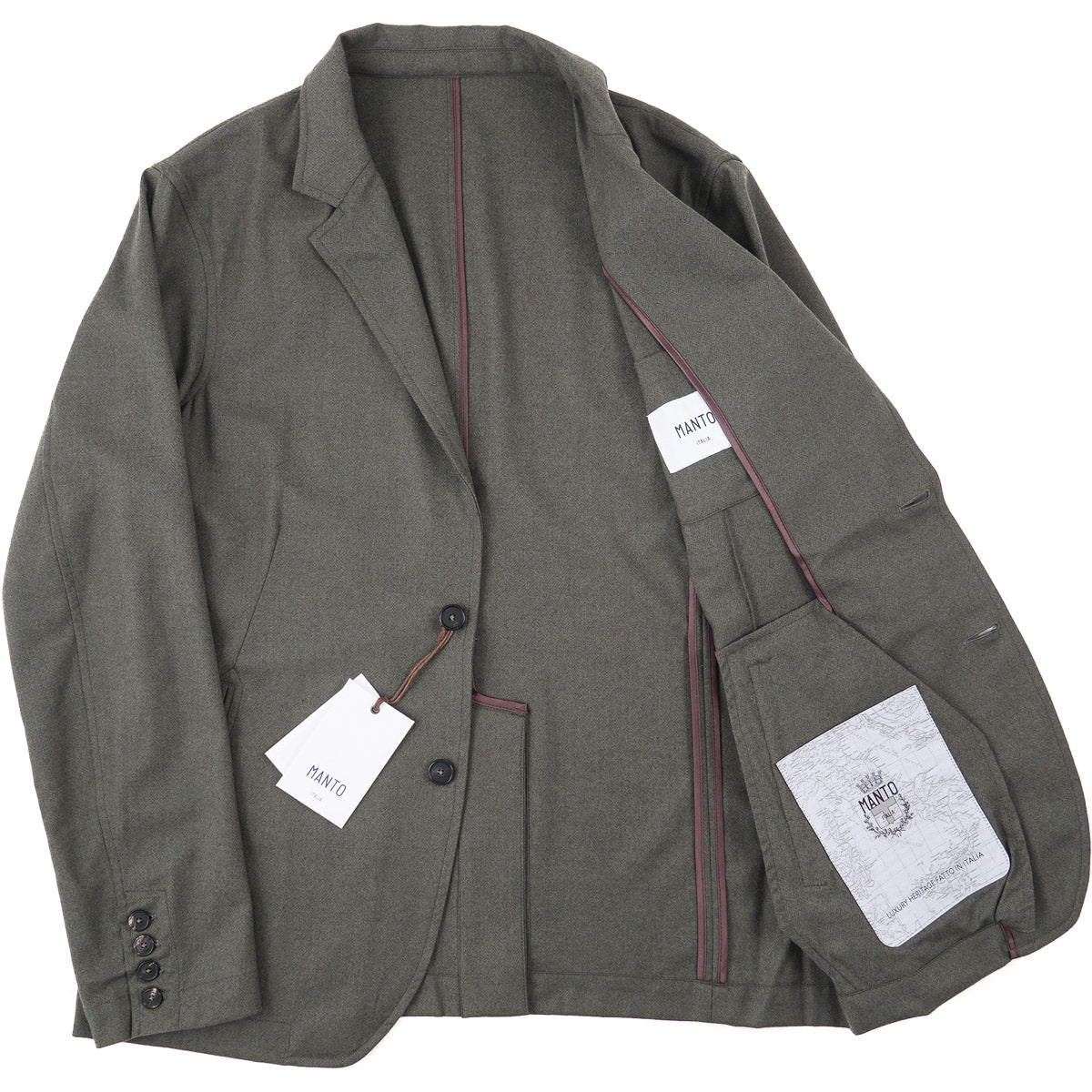 Manto Unstructured Light Cashmere Blazer