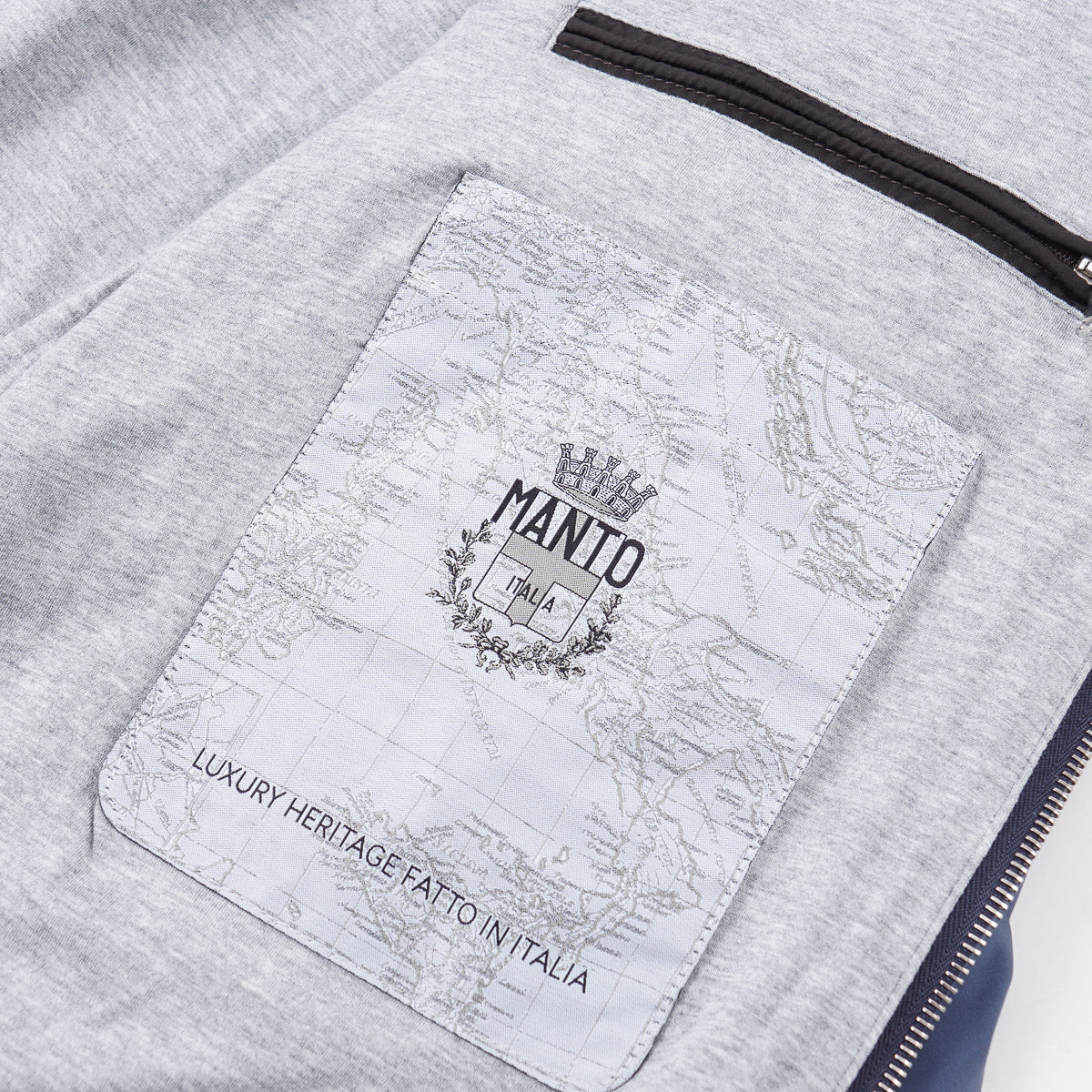 Manto Jersey-Lined Technical Fabric Jacket
