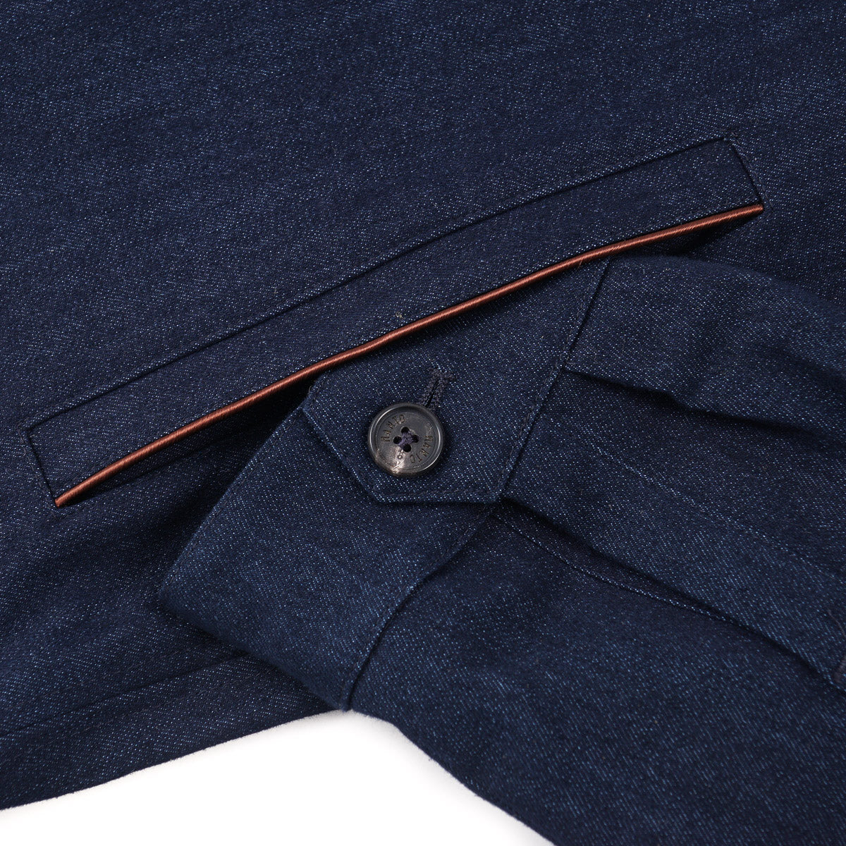 Manto Denim Jacket with Printed Lining