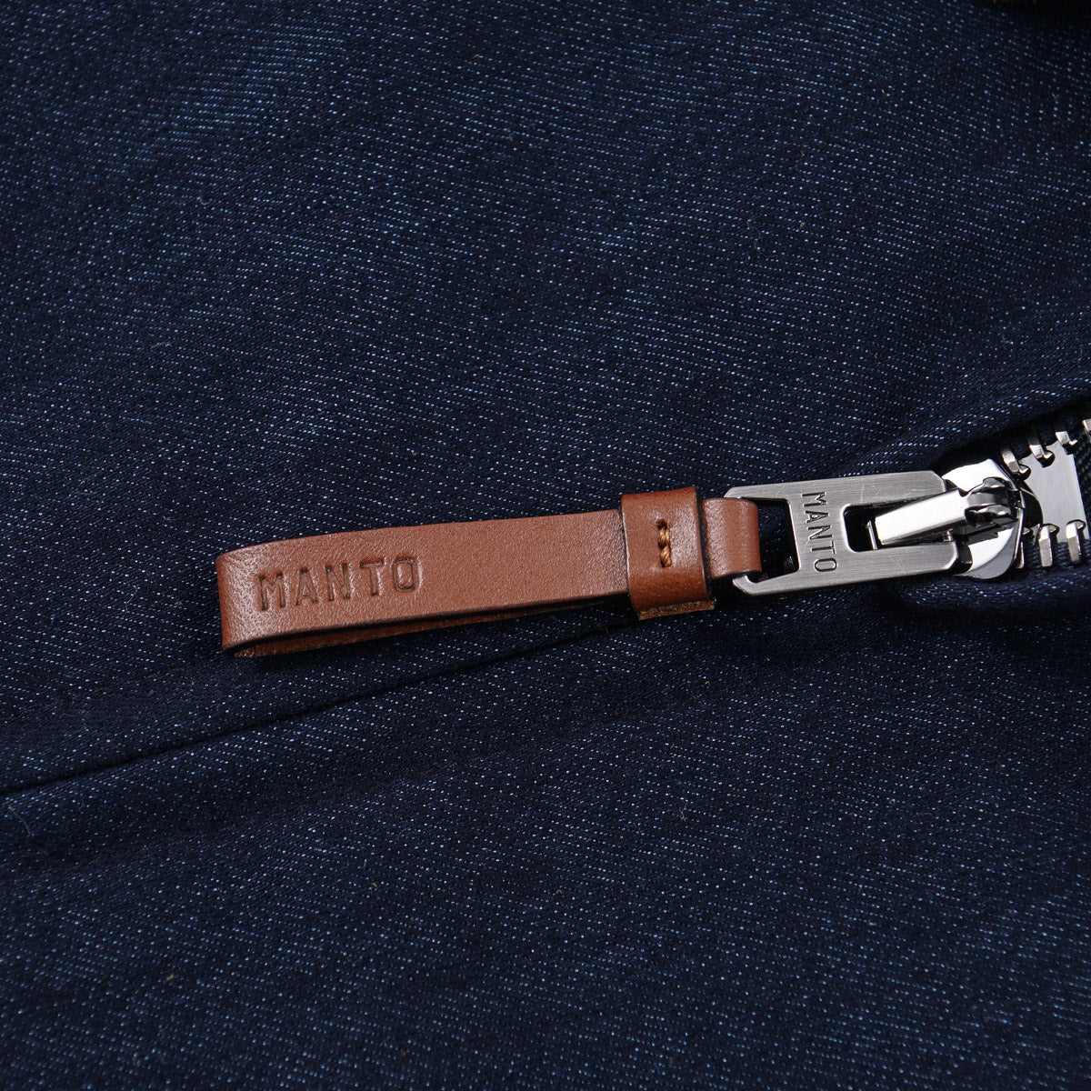 Manto Denim Jacket with Printed Lining