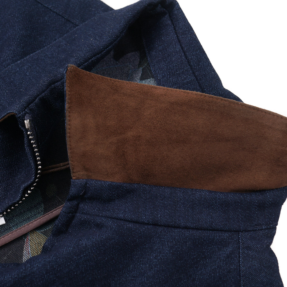 Manto Denim Jacket with Printed Lining