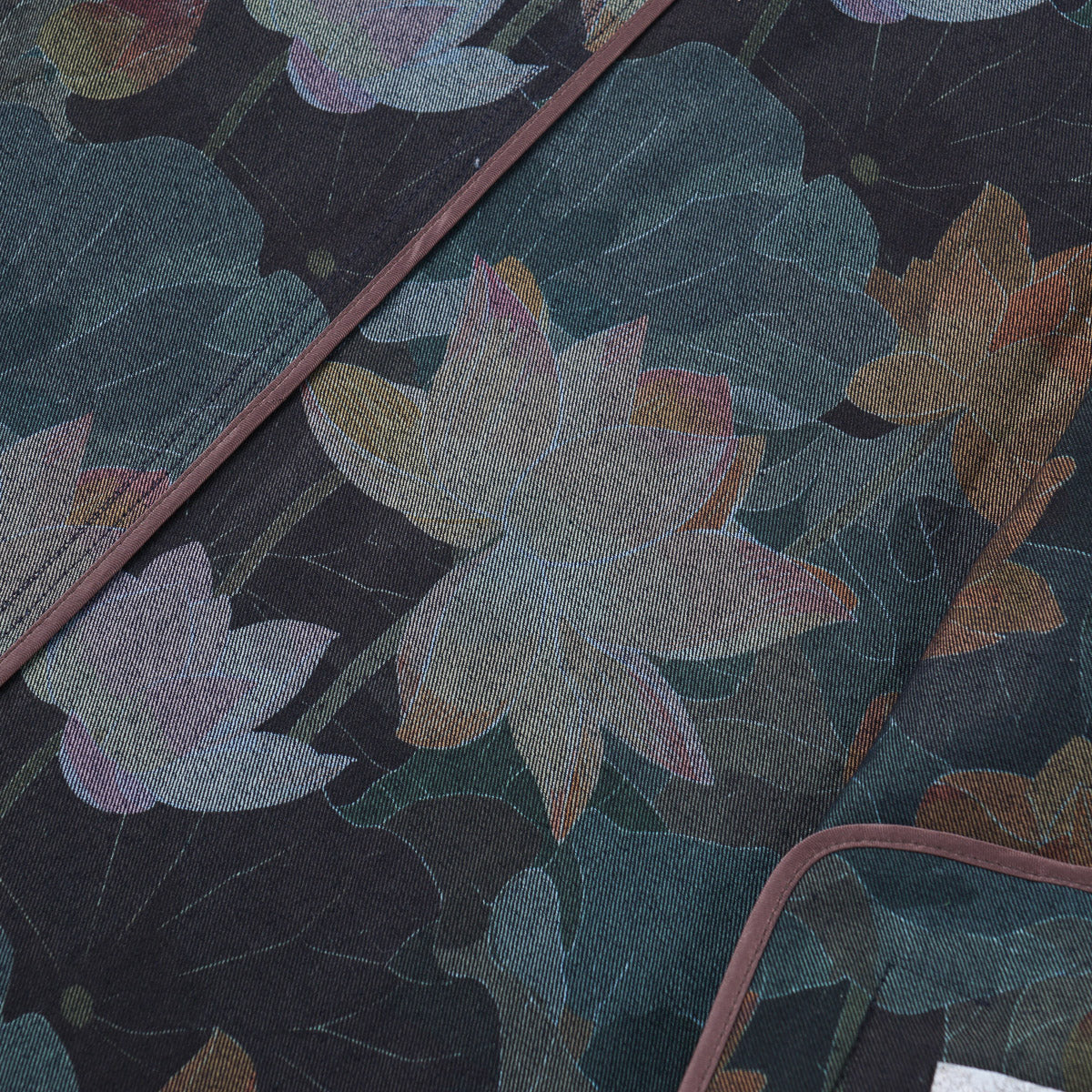 Manto Denim Jacket with Printed Lining