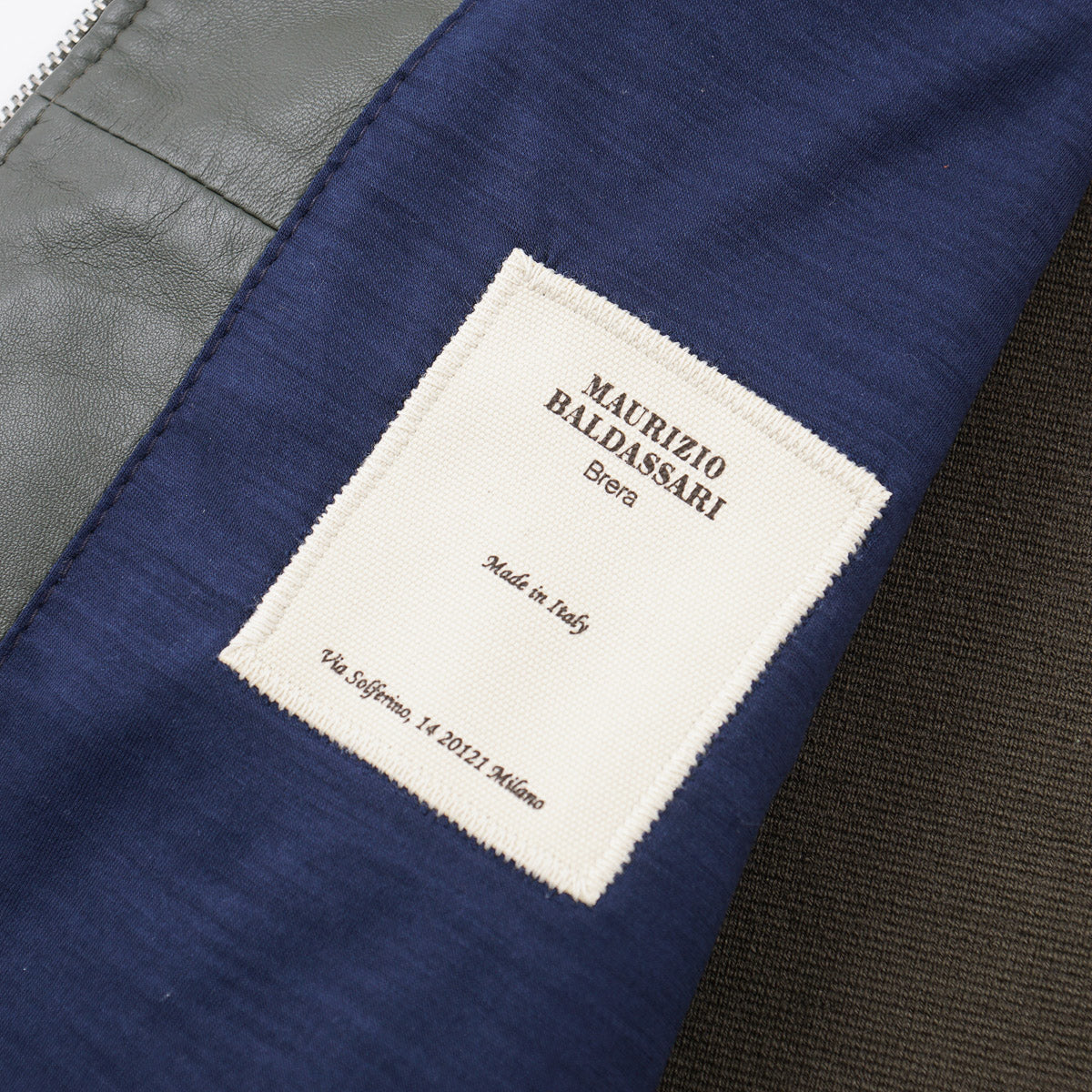 Maurizio Baldassari Nappa Leather Vest